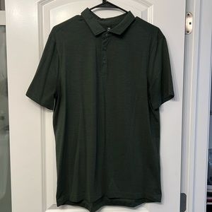Lululemon Evolution Short-Sleeve Polo Smoked Spruce